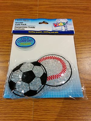 ** Boo Boo Ice Cold Pack (Baseball Soccer, Seahorse, Dog) For bumps & bruises **