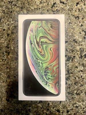 Apple iPhone Xs Max Empty Box Only - 64GB - Space Gray ALL HARDWARE INCLUDED