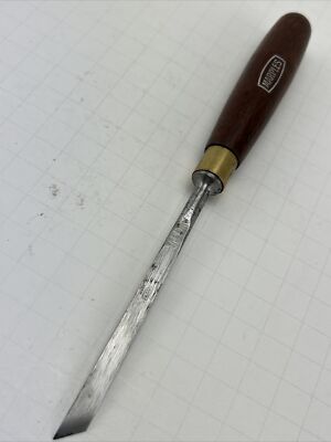 Vintage Marples M2- 5/16'' Skew Angle Wood Carving Chisel  Wood Sculpture Chisel