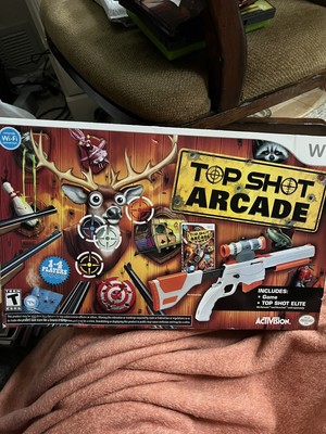 Nintendo Wii Cabela's Top Shot Arcade Game W/ Unused Gun And Game Brand New