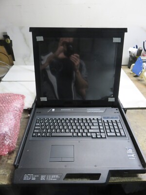 NEW Austin Hughes Cyberview KVM 8 Port  17'' LCD 1U Rack Mount RKP117-S801E