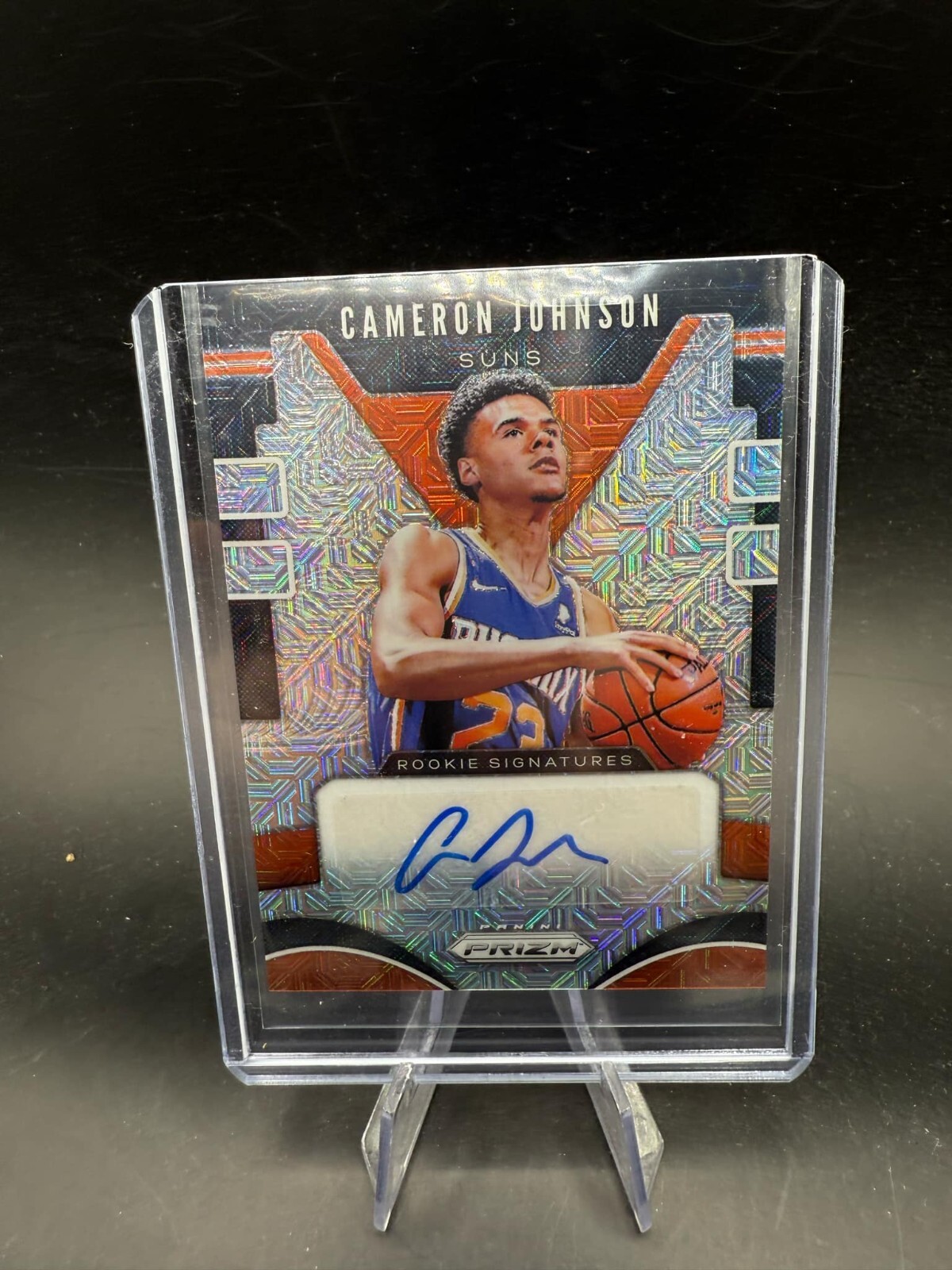 その他 Cameron Johnson rookie auto RC 2019 Panini Prizm Cameron Johnson Rookie RC AUTO /25 SP MOJO
