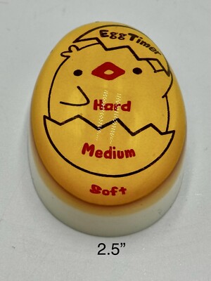 Egg Timer Sensitive Hard & Soft Boiled Color Changing Indicator Tells When Eggs 