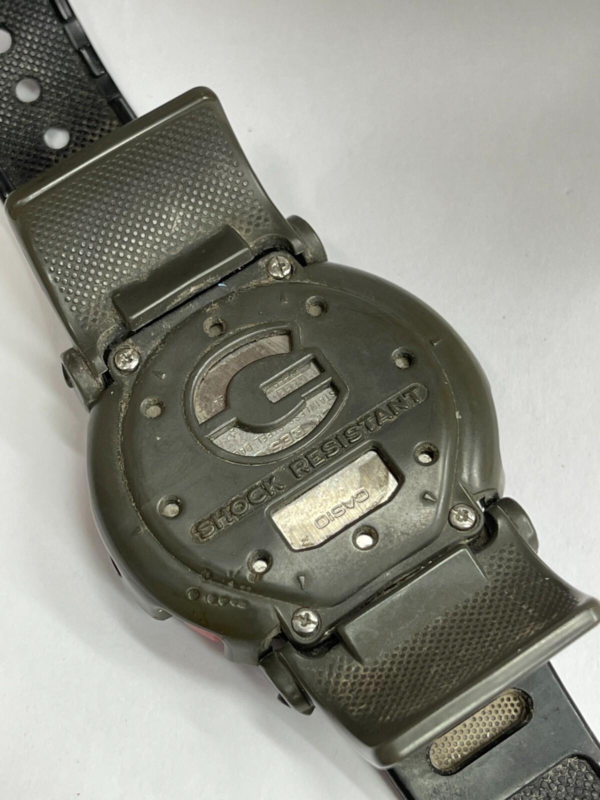Used Casio G-Shock DW-002 Rare Digital Mens Watch Original Used Casio G-Shock DW-002 Rare Digital Mens Watch Original