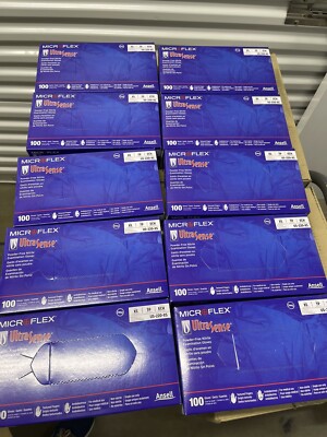 Ansell MICROFLEX Ultrasense Nitrile Examination Gloves Size XS CASE (1000 pcs)