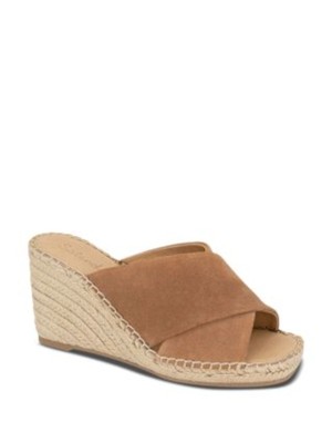 ВЕЛИКОЛЕПНЫЕ женские бежевые туфли на танкетке Britt с 2 перекрестными ремешками 10