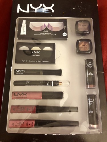 NYX Queen Of The Night Makeup Box Set # 6 Brand New In Box