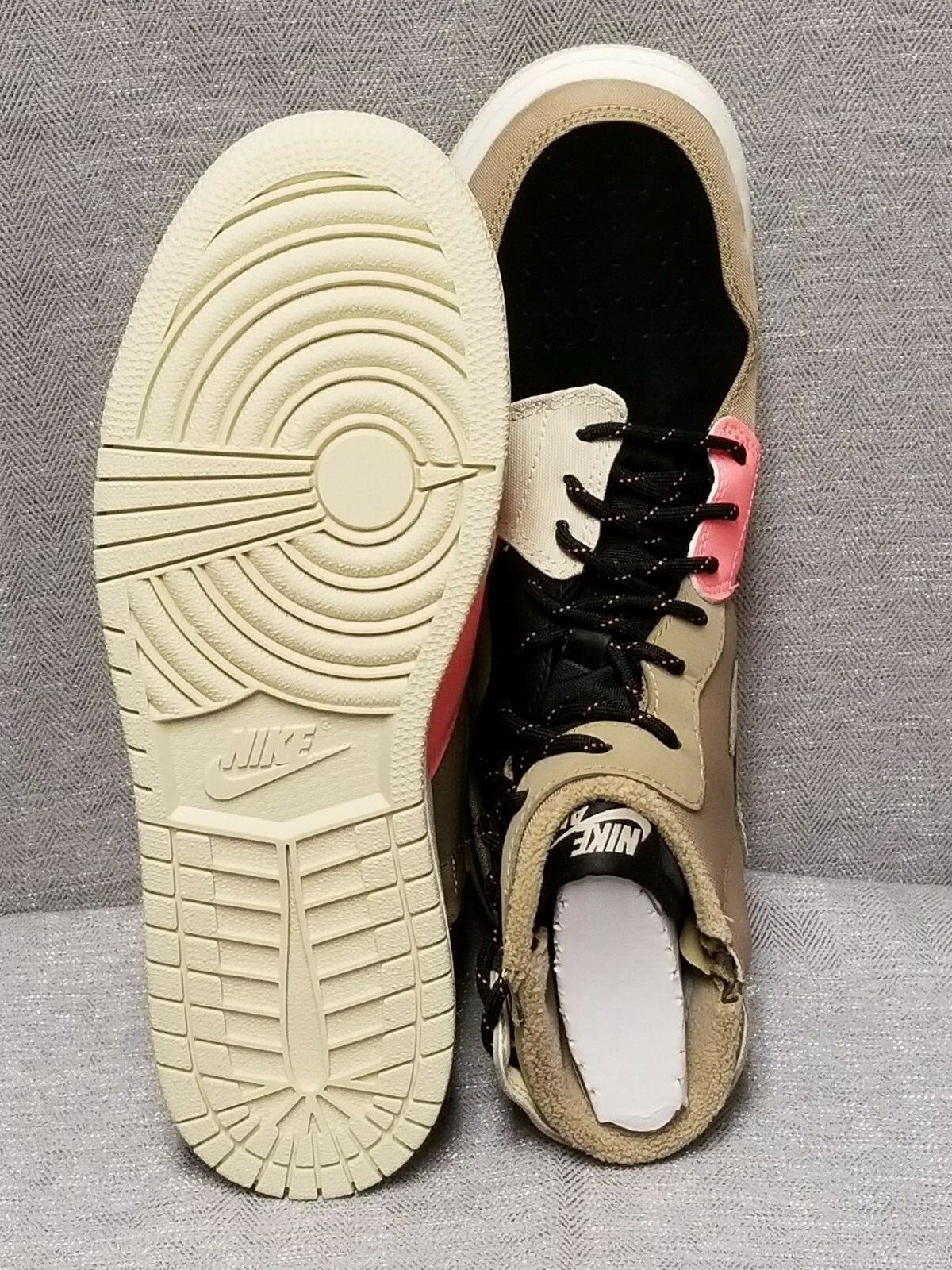 NIKE Air Jordan 1 Rebel XX Utility Pack Womens Sz 9 Parachute Beige BQ6481-200