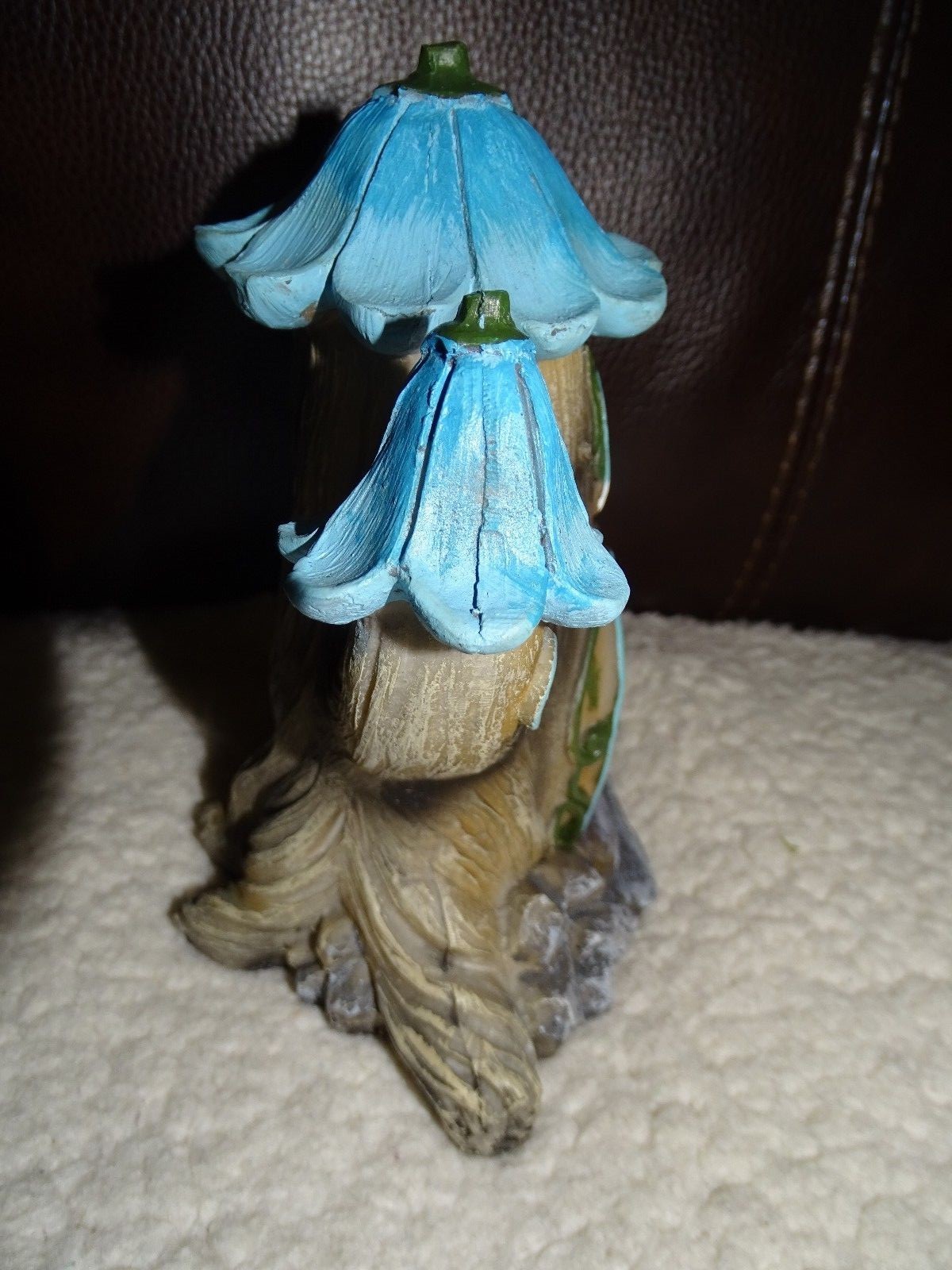Fairy Garden House Blue Petals-Smoke-free/Pet-free-NEW