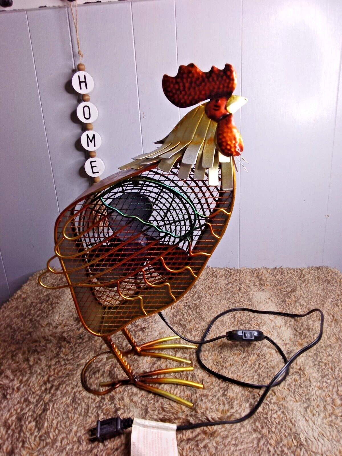 【中古】 Rooster Pop / Rock / Momentous Deco Breeze Rooster Fan Figurine Two Speed Electric 20