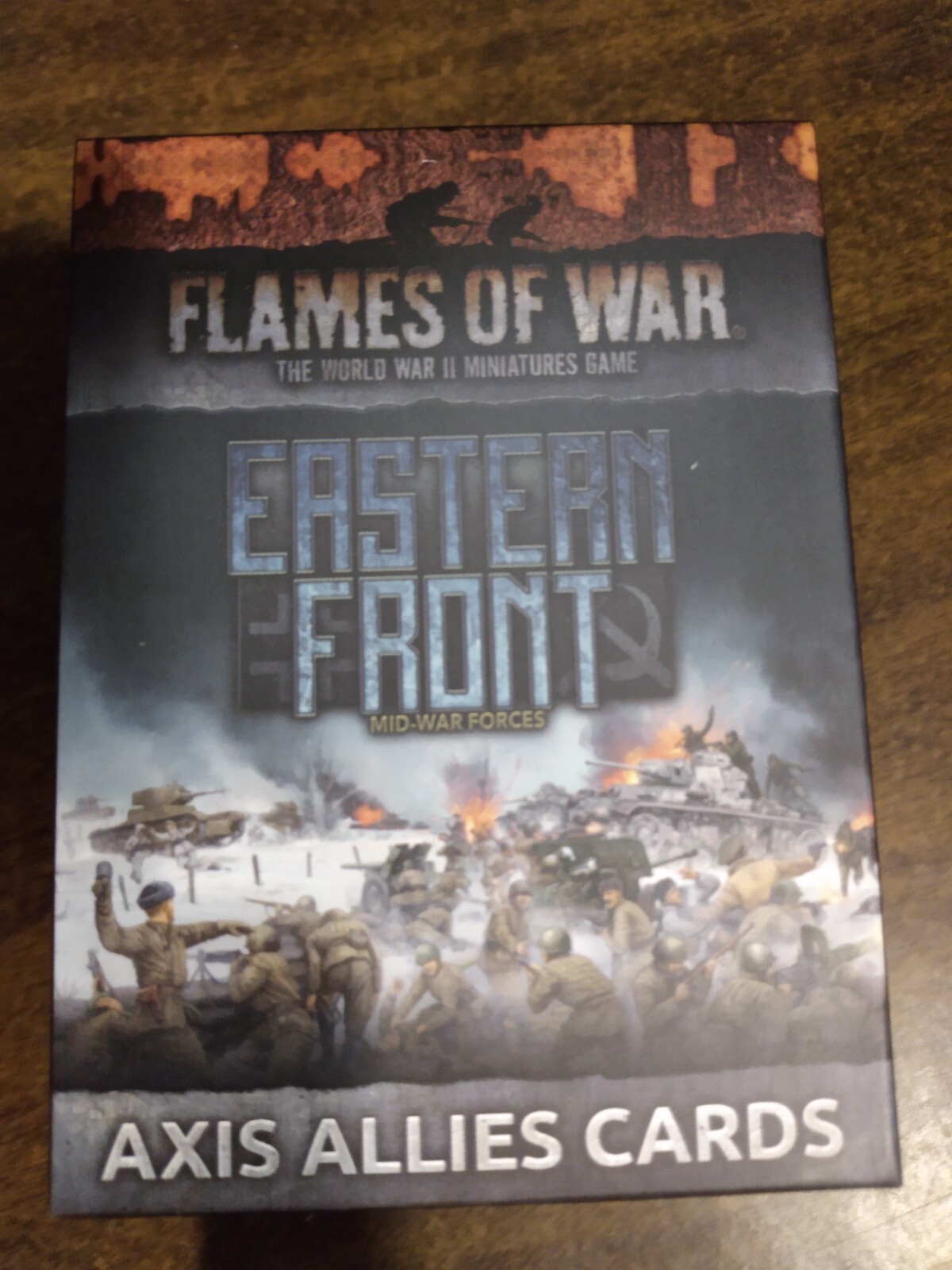 Набор карт «Восточный фронт: союзники» Mid War Flames of War FW257-ACB НОВИНКА