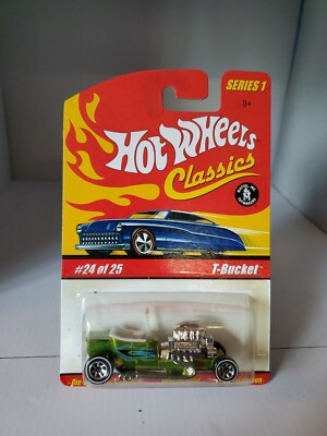 Hot Wheels Classics Series 1 #24/25 T-Bucket - Spectraflame Antifreeze 