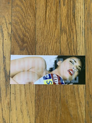 Supreme Tera Patrick Box Logo Sticker Photo Print