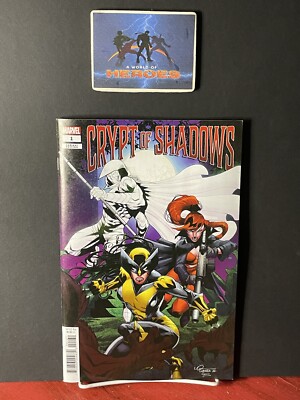 CRYPT OF SHADOWS # 1  ( LUBERA VARIANT) MARVEL 2022