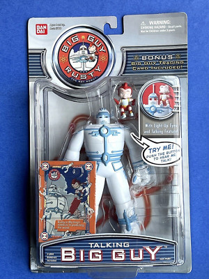 VINTAGE  TALKING  BIG GUY & RUSTY ACTION FIGURE  + CARD  FOX KIDS  1999  SEALED
