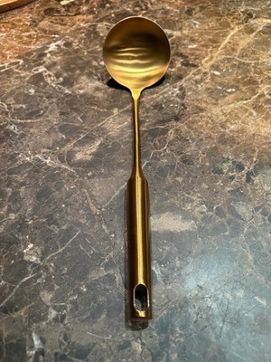 Gold Stainless Steel Soup Ladle – TOPINCN | Dishwasher Safe