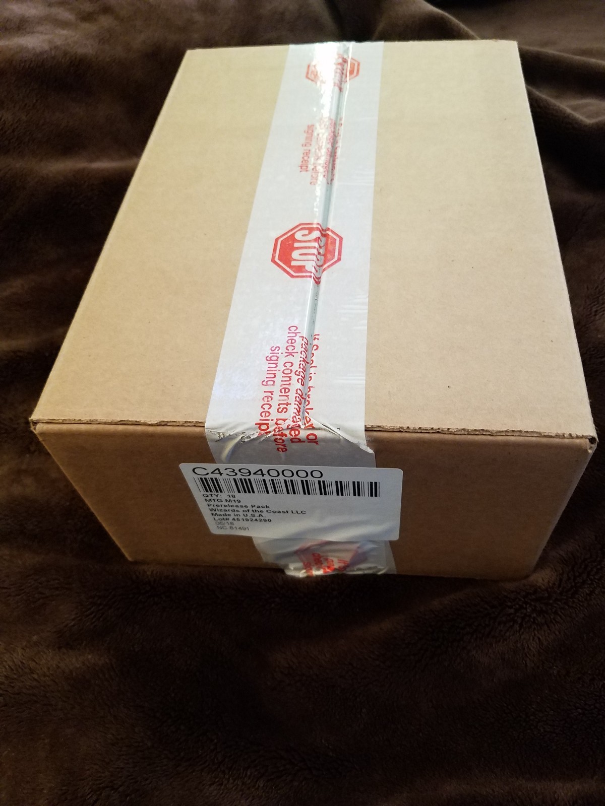 M19 - Core Set 2019 Prerelease Case Sealed - MTG - 18 Kits - Magic the Gathering