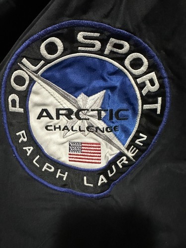 Extremely Rare Vintage Polo Sport RL ARCTIC CHALLENGE Blue White