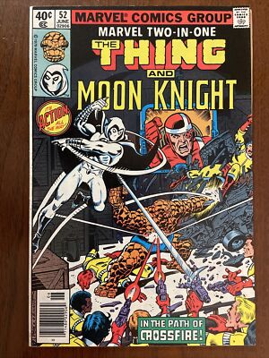Marvel Two-In-One #52 Moon Knight - 1st Crossfire Marvel 1979