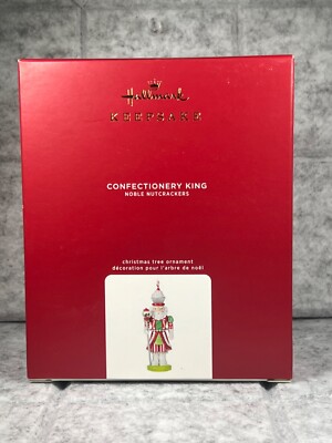 Hallmark Keepsake Ornament Confectionary King Noble Nutcrackers 2020