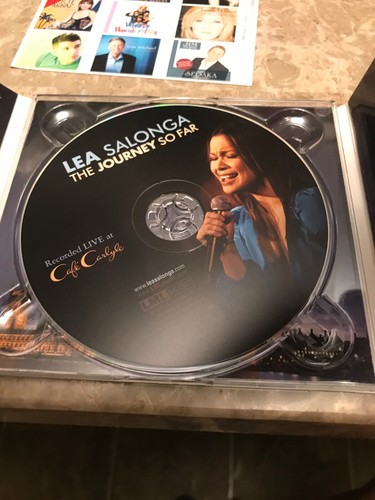 Lea Salonga Signed Original Autograph The Journey So Far CD