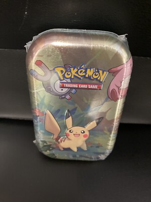 Pokemon TCG Kanto Friends Mini Tins Factory Sealed Pikachu 2019