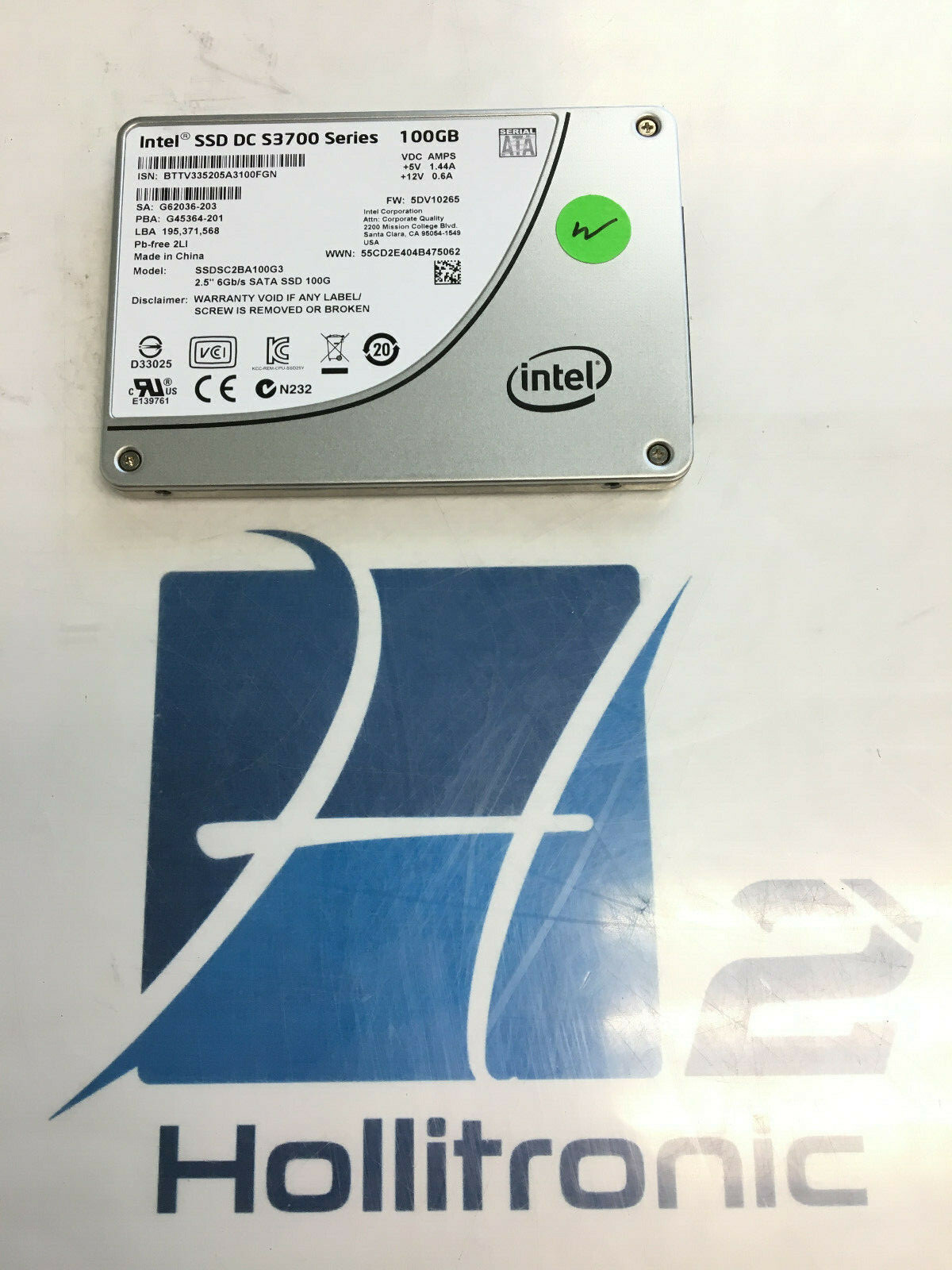 INTEL SSD DC S3700 100GB 2.5 INTEL SSD DC S3700 100GB 2.5