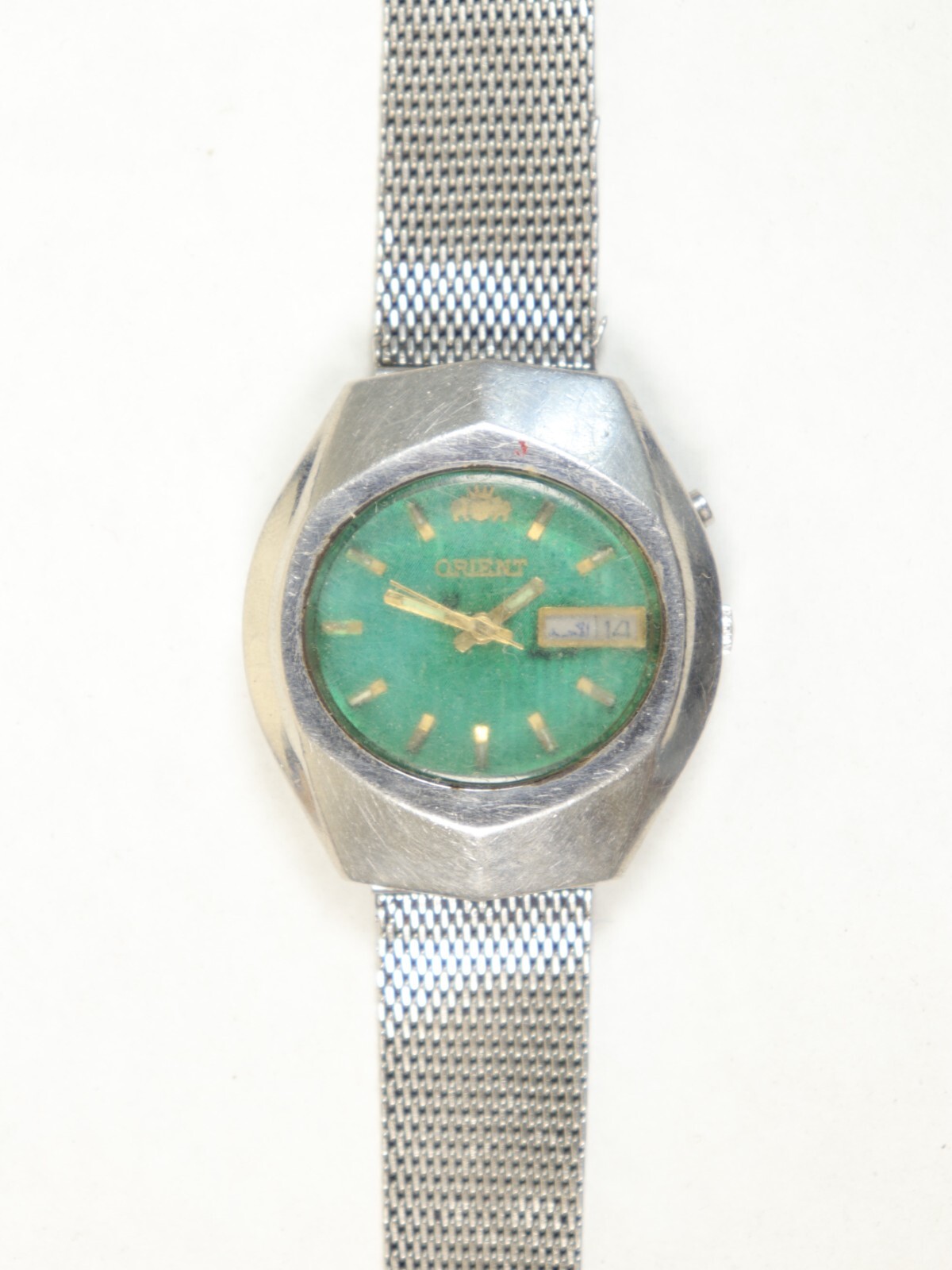 Vintage Orient Auto F469718-4A PU - Mint Green Dial, Rare