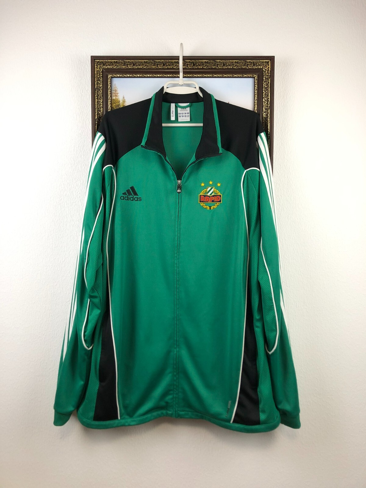 希少　adidas SK RAPID ラピードウィーン　トラックジャケット adidas SK RAPID ウィーントラックジャケット｜Yahoo!フリマ（旧