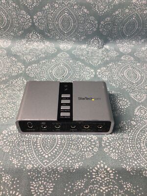 StarTech ICUSBAUDIO7D  7.1 USB External Sound Card with SPDIF Digital Audio
