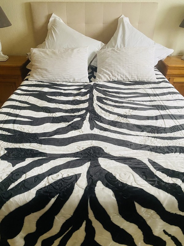 Couverture Crï¿½Me 200x240 Cm Polyester