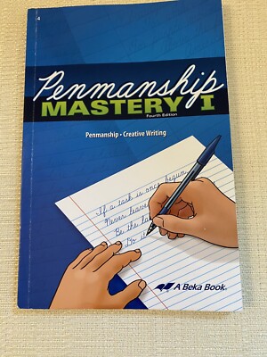 ABEKA - Penmanship Mastery I Fourth Edition (Creative Writing), GOOD
