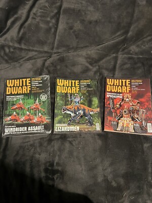white dwarf magazine lot