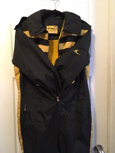 Vintage Skidoo Bombardier One Piece Snowmobile Snow Suit