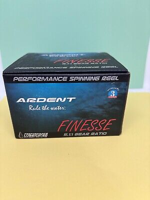 Ardent Finesse 2000 Spinning Reel 5.1:1 gear ratio Brand New NOS