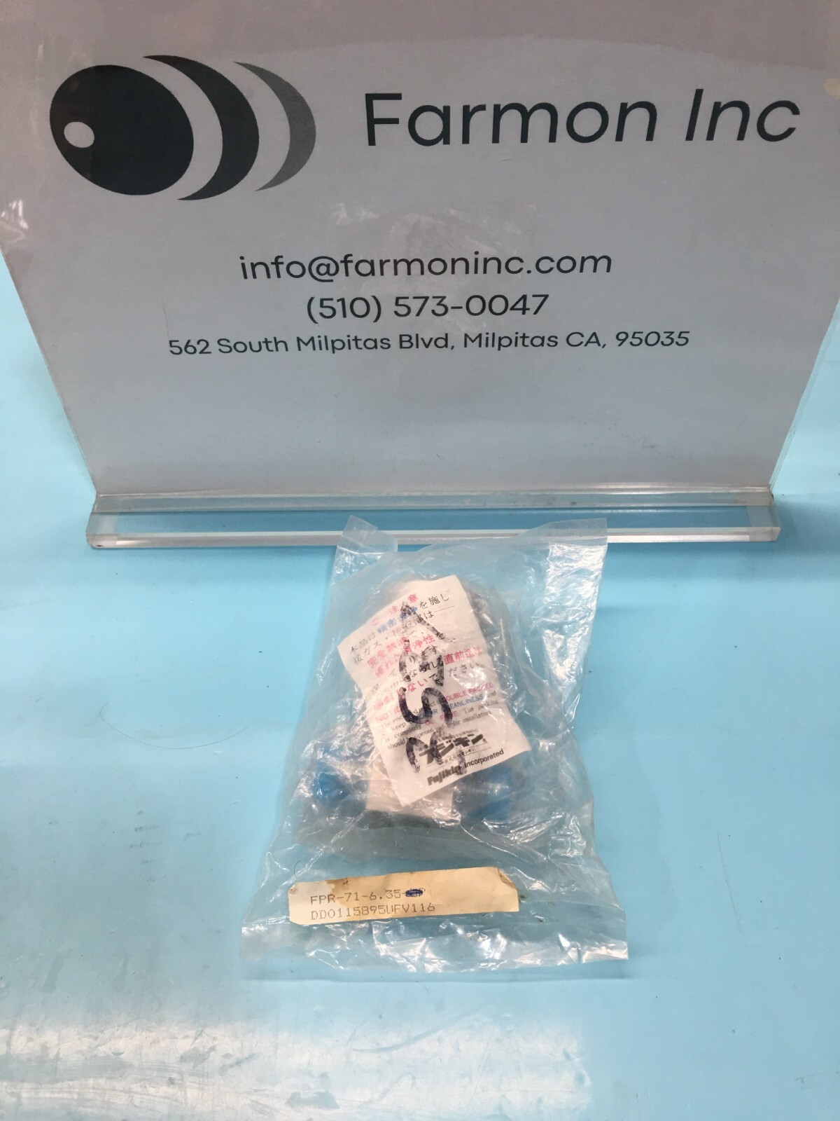 FUJIKIN FPR-71-6.35  SOLENOID VALVE DD0115895UFV116, 0120-064661, 152435