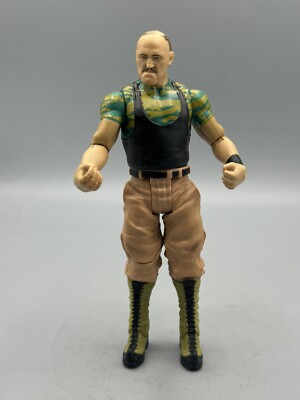 WWE Wrestling Mattel Basic Flashback Exclusive Series Sgt Slaughter Figure