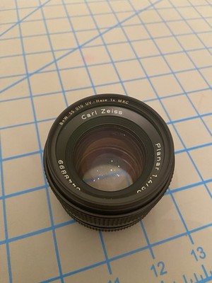 Carl Zeiss Planar 50mm F1.4 T* AEJ ｜O780 Contax ZEISS Planar T 50mm f/1.4 Lens for sale online | eBay