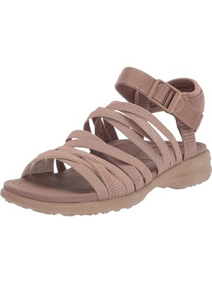 

DR SCHOLLS Женские бежевые босоножки на танкетке с круглым носком и ремешками Tegua, 7 м, Бежевый, I1685F1