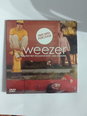 WEEZER - BEST BUY EXCLUSIVE DVD -  AOL SESSIONS - PROMO DVD - SEALED