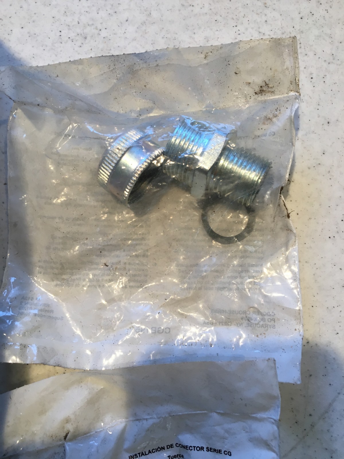 (16) NIP Cooper Crouse-Hinds CGB195 fittings