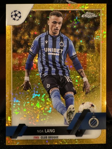 TOPPS サッカーカード MUSEUM COLLECTION ARCHIVAL AUTOGRAPH NOA LANG CLUB BRUGGE 134/150 #AA-NL 送料無料 中古 IT1 Topps UK - Topps Museum Collection UEFA Champions League 2022-23