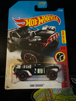 2016 Dune Crusher # 151/250 Hw Daredevils # 6/10 - Treasure Hunt