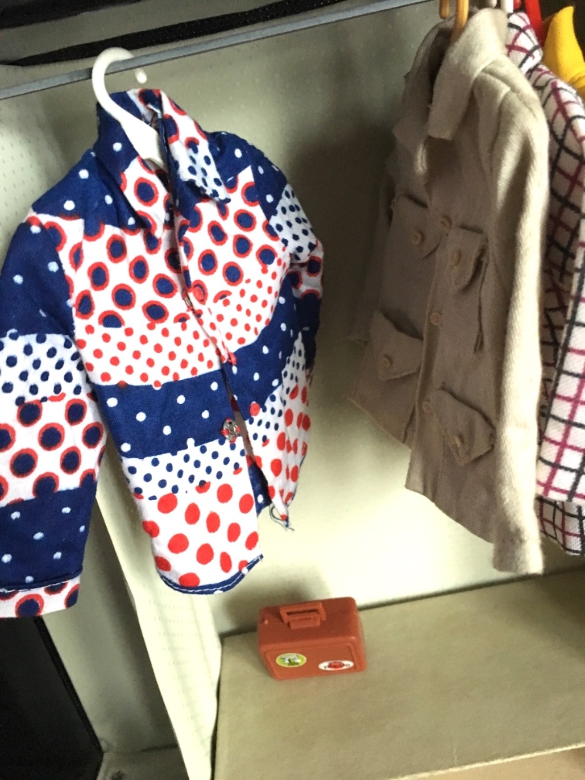 1962 Barbie Case with Clothes Shoes Accessories Lot