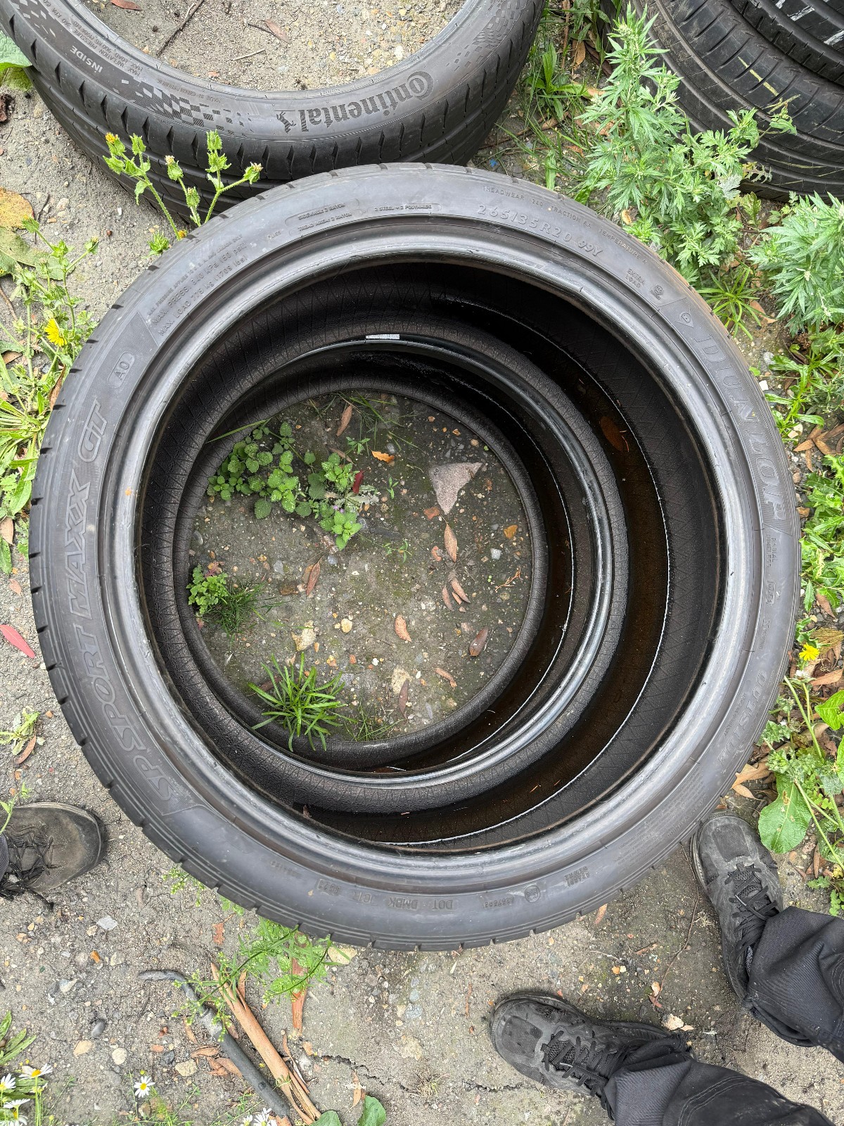 265 35 20 Dunlop, Sport Maxx GT, XL, AO, 99Y, x2 A Pair 6.0mm (F1_tyres) YD133