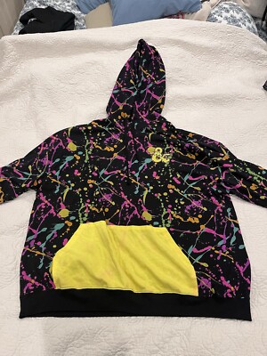 Dungeons and Dragons Acererak Splatter Pull Over Hoodie 3XL XXXL