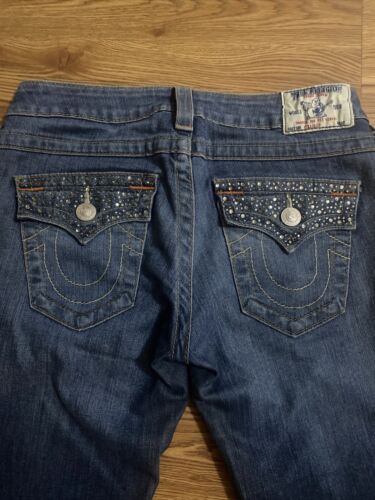 True Religion Womens Jeans w/Rhinestone Pockets Size 28 | eBay True Religion Womens Jeans w/Rhinestone Pockets Size 28 | eBay