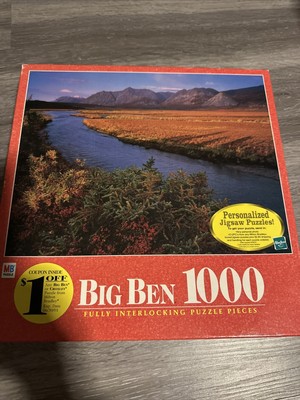 (Big Ben) 1000 Piece Puzzle- Artic National Wildlife Refuge AK - Sealed Unopened