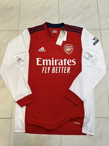 Arsenal Jersey 2021 Long Sleeve Men XL Shirt Adidas GQ3247