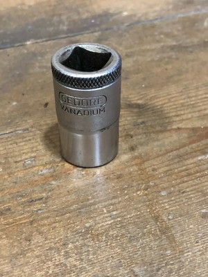 GEDORE SOCKET D19 5/8 AF 1/2 DRIVE - GERMAN VANADIUM 